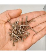 Old USSR rusty square nails, 40 pcs. - $17.77 CAD