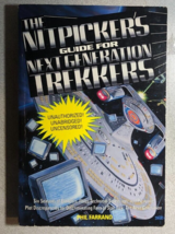 The Nitpicker Guide For Star Trek Next Generation Trekkers (1993) Dell Softcover - £11.65 GBP