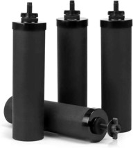 Black Activated Carbon Water Filter Replacement Compatible with Berkey BB9-2 Gra - £43.84 GBP+