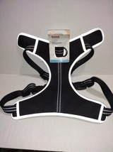 Boots and Barkley Reflective Large Dog Harness Adjustable Black Up To 90lbs - $9.50