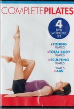 Complete Pilates 4 DVD Workout Set: Toning, Total Body, Sculpting &amp; Abs - £4.94 GBP