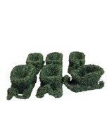 6 Greenery Covered Sleigh Decoration Holidays Table Floral Arrangement V... - £27.41 GBP
