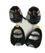 Build A Bear Workshop Shoes 2 Sets Tennis Shoes & Black Mary Janes - £8.85 GBP
