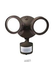 TGS 2500 Lumen Selectable Bronze Motion Activated Outdoor Integrated Flo... - £41.07 GBP