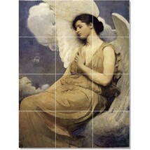 Abbott Handerson Thayer Angels Painting Ceramic Tile Mural BTZ23188
