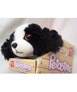 RUSS Petooties Pets 1 BLACK KING CHARLES SPANIEL DOG 5&quot; Plush STUFFED AN... - £14.46 GBP