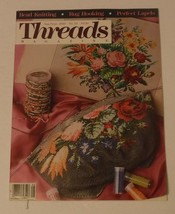 Threads Magazine August/September 1989 Bead Knitting Rug Hooking Dress Forms - £6.04 GBP