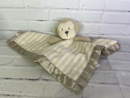 Cloud Island Brown Beige Tan Monkey Satin Lovey Security Blanket Plush Baby - £40.73 GBP