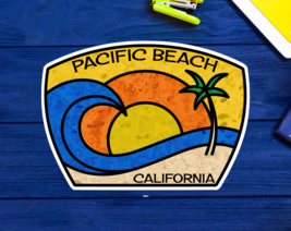 Pacific Beach California Decal Sticker 3.75&quot; X 2.75&quot; Surf San Diego Surfing - £4.18 GBP