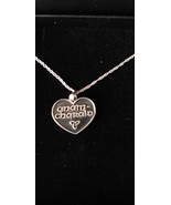 Vintage Celtic Love Silver Pendant on Chain - ANAM CHARAID in Original Box - £93.08 GBP