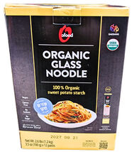 O&#39;Food Organic Korean Glass Noodles 12 x 3.5 Oz EXP 08/2027 - $25.36