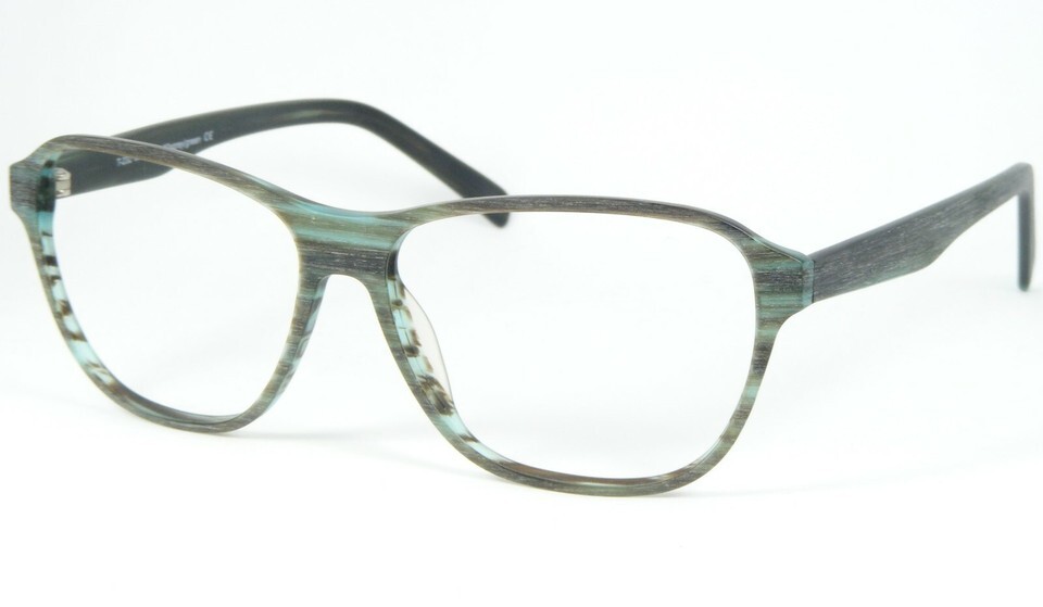 THOMSEN 3TWO T-232 02 MATTE GREY /GREEN EYEGLASSES GLASSES 55-14-140mm (... - $59.40