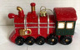 Wondershop Train Christmas Tree Ornament Mint/Pink/Yellow image 11