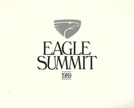 1989 Eagle SUMMIT sales brochure catalog US 89 ES DL LX DOHC - $6.00