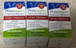 Prevagen extra strength 30 capsules, Lot of 3, 90 total  - £78.26 GBP