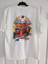 Snap-On Tools T-Shirt Mens XL White Funny Car Drag Race - £8.78 GBP