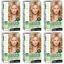 6-New Natural Instincts Clairol Non-Permanent Hair Color - 9 Light Blonde-1 kit - £51.40 GBP
