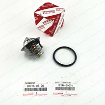 GENUINE TOYOTA TUNDRA 4RUNNER V8 LEXUS GS430 SC430 COOLANT THERMOSTAT W/... - $27.01