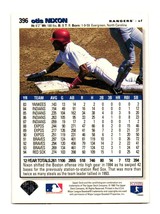 1995 Collector&#39;s Choice #396 Otis Nixon Texas Rangers - £3.19 GBP