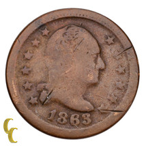 1863 Guerra Civil Token Wilson&#39;s Medalla (Ag) About Buen Estado - €32,99 EUR