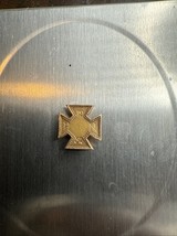 Vintage 1952 10K Gold HN Maltese Cross Pin Badge w/ Back 1.18g WG Mark  - $220.90 CAD