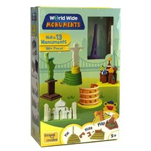 Learn Create Educational Toy 3D Worldwide Monuments Model Kit Set 3+ Yea... - $39.20