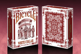 Bicycle White Collar Playing Cards New/Sealed Deck Limited Edition - £10.82 GBP