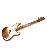 MUSOO BRAND 4 string electric bass in yellow color - $281.38