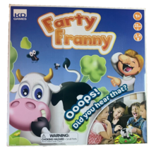 Farty Franny Board Game: KD Games: Funny Cow Family Kids Game: RARE - £38.78 GBP