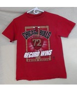 Vintage 1996 Chicago Bulls 72 Win Season T-Shirt L Red Michael Jordan’s ... - $47.85 CAD