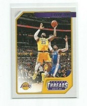Le Bron James (Los Angeles Lakers) 2019-20 Panini Chronicles Threads Card #86 - £7.41 GBP