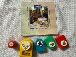 Stampin' Up! Family Treasures punch Punches Lot of 5 - $12.86