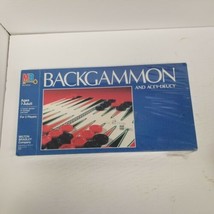 Vintage 1982 Milton Bradley Backgammon &amp; Acey Deucy Board Game, New Sealed - £19.42 GBP