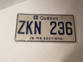1990&#39;s Quebec License Plate - £8.59 GBP