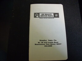 2015 Calendar which is Original 1987 Genuine GM Pocket Calendar - $8.21 CAD