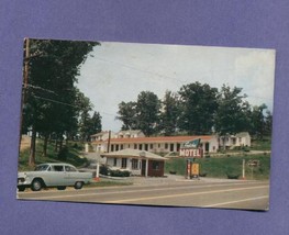 Vintage 1958 Postcard Fricks Motel Chattanooga Tennessee Vintage Cars - £3.92 GBP