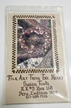 Folk Art From The Heart Pattern By Susan Fcuts - $183.95 MXN
