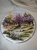 Currier and Ives Decorative Plate Blossoms Of Spring Heritage Heirloom N... - $10.88