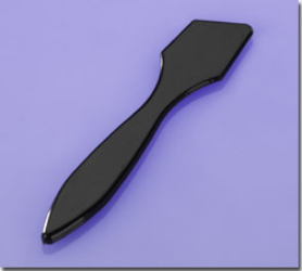 50 LOT  BLACK COSMETIC SPATULAS SLANT TIP TIPPED MAKEUP SKIN CARE NEW - $13.99