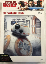 Star Wars 32 Valentines Day Cards School Pass Out  - $4.94
