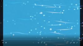 Windy Snowflakes MP4 Video: Moving 2smp - £0.98 GBP