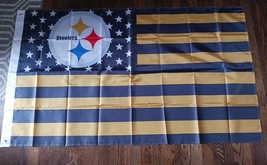 PITTSBURGH steelers Football team Stars & Stripes Flag  3x5ft best banner New - $13.85