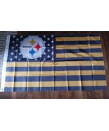PITTSBURGH steelers Football team Stars &amp; Stripes Flag  3x5ft best banne... - $18.81 CAD