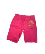 Like An Angel Girls Size XL Long Tie Waist Pink Capri Cropped sweatpants... - $9.89