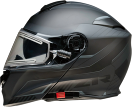 Z1R Mens Solaris Modular Scythe Electric Shield Helmet Black/Gray Large - £168.34 GBP