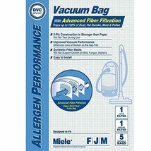 DVC Meile Type F J M 7291640 HEPA Vacuum Cleaner Bags [ 2 Bags ] - £18.71 GBP