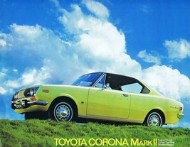 ORIGINAL Vintage 1970s Toyota Corona Mark II Brochure Sales Book - £15.85 GBP