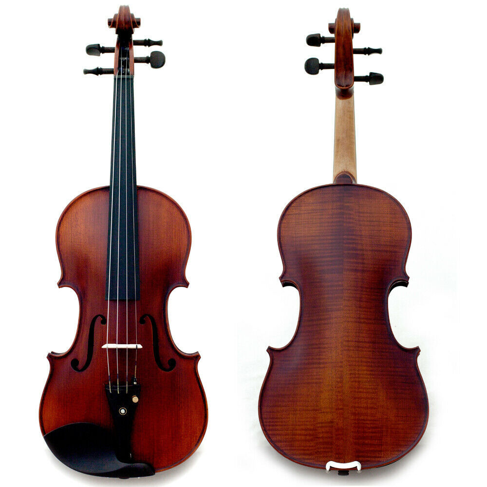 Primary image for Professional Hand-made 4/4 Size Acoustic Violin Two Piece Back Strad Style