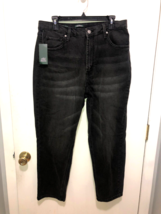NWT Wild Fable Faded Black Cropped Stretch Mom Jeans Womens SZ 14 High Rise - $10.88