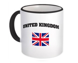 United Kingdom : Gift Mug Flag Chest British Expat Country - £12.70 GBP